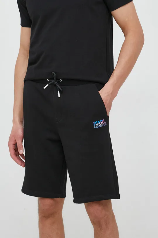 Kratke hlače Karl Lagerfeld črna
