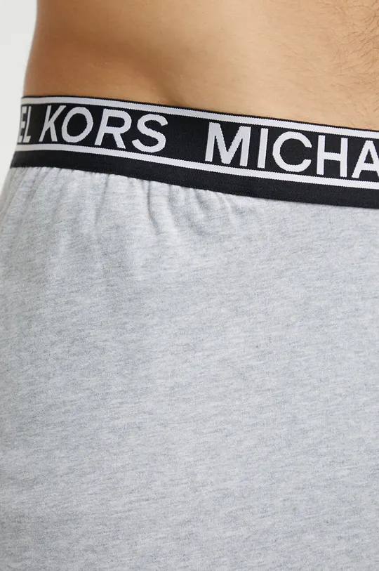 szürke Michael Kors pamut rövidnadrág otthoni viseletre