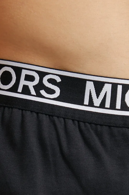 чёрный Хлопковые шорты лаунж Michael Kors