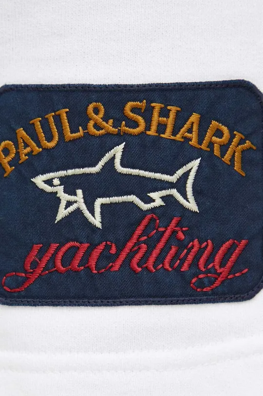 λευκό Βαμβακερό σορτσάκι Paul&Shark