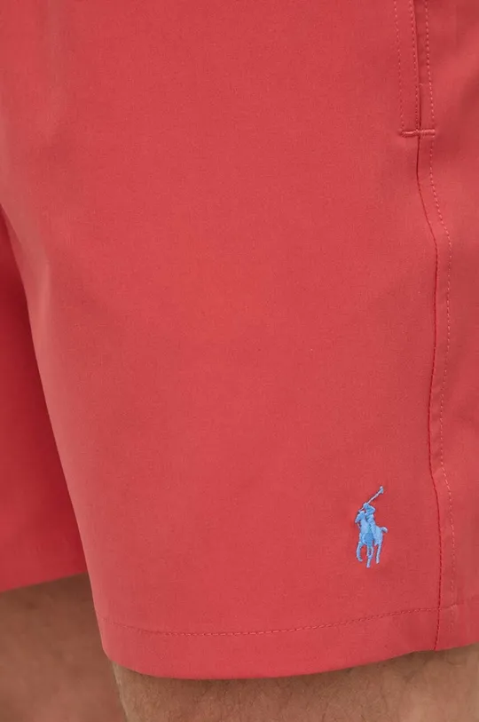 czerwony Polo Ralph Lauren szorty kąpielowe