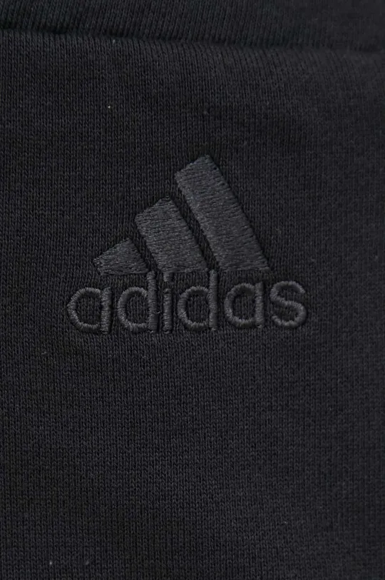 czarny adidas szorty bawełniane