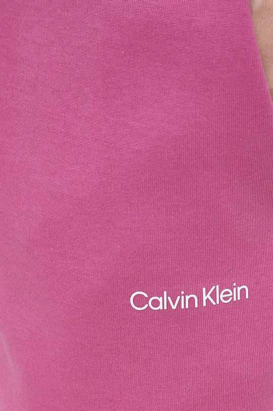 fioletowy Calvin Klein szorty