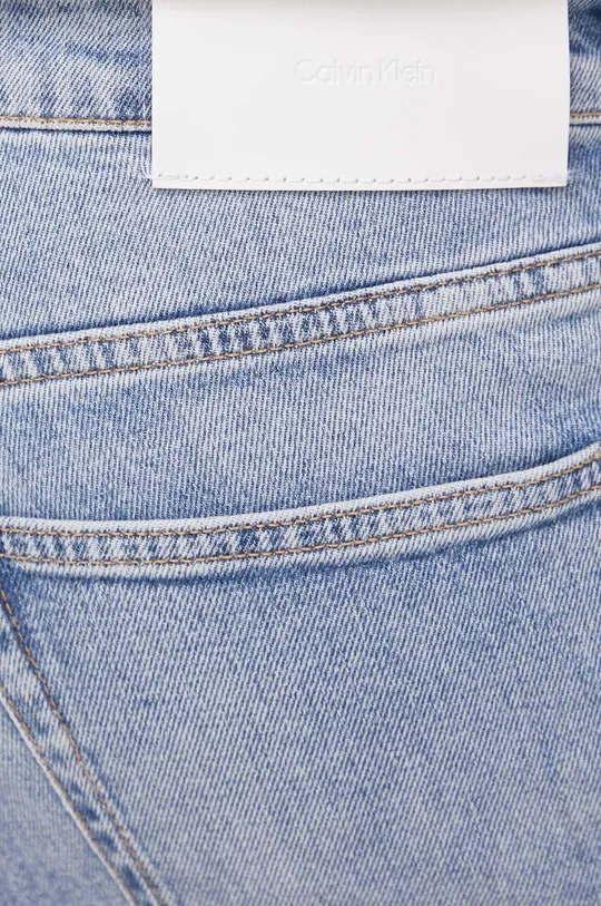 modrá Rifľové krátke nohavice Calvin Klein
