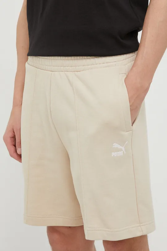 beige Puma cotton shorts Men’s