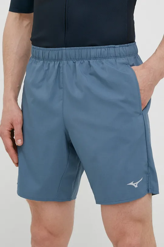 modra Kratke hlače za tek Mizuno Core 7.5 Moški
