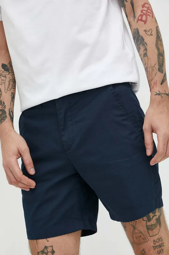 mornarsko modra Kratke hlače Abercrombie & Fitch Moški