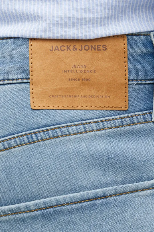 niebieski Jack & Jones szorty jeansowe JJIRICK