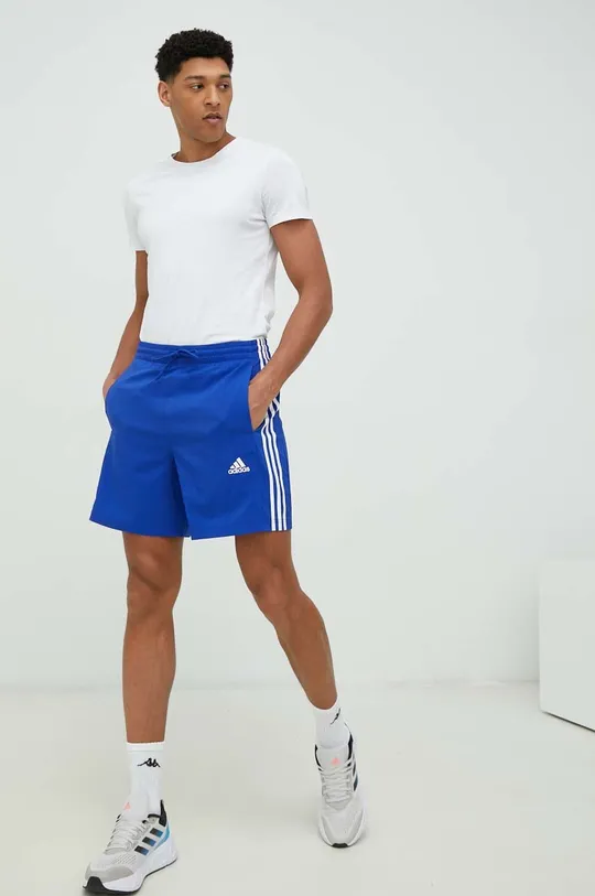 Kratke hlače za vadbo adidas Essentials Chelsea modra