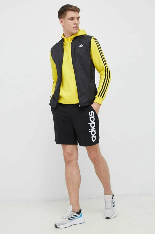 Σορτς προπόνησης adidas Essentials μαύρο