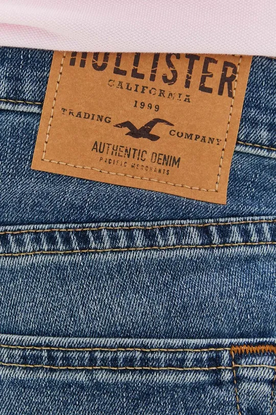modra Jeans kratke hlače Hollister Co.