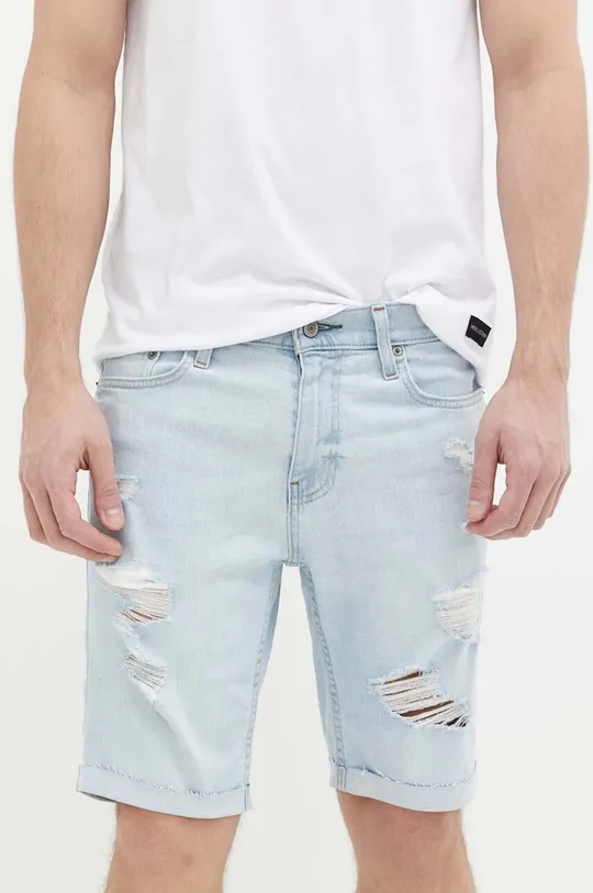 Jeans kratke hlače Hollister Co. modra