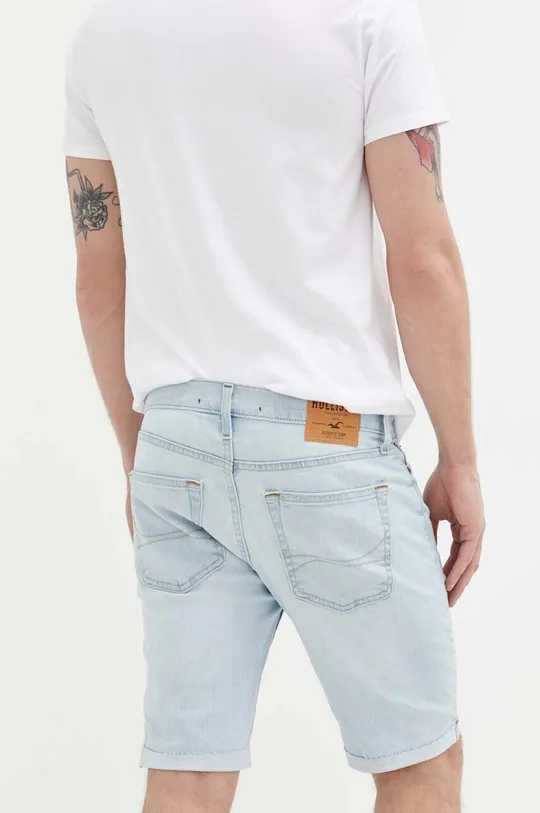 Jeans kratke hlače Hollister Co.  95 % Bombaž, 4 % Poliester, 1 % Elastan