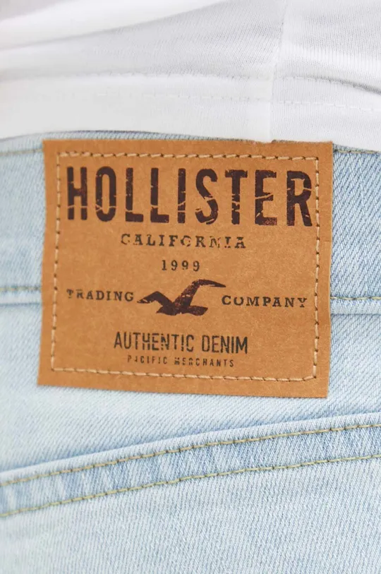 modra Jeans kratke hlače Hollister Co.