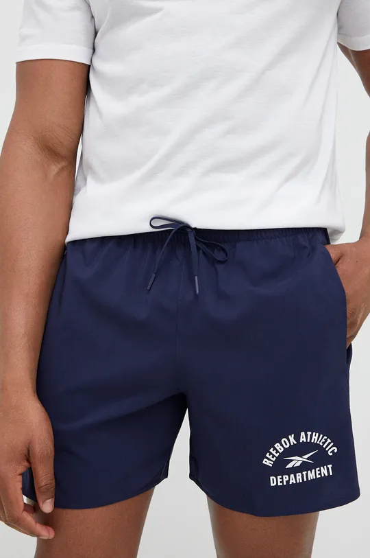 mornarsko plava Kratke hlače za trening Reebok Muški