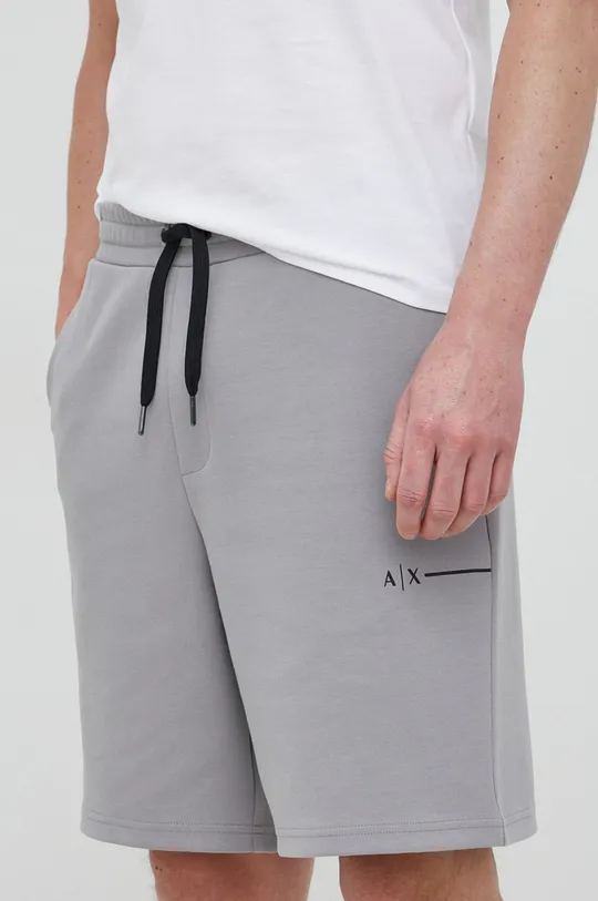 siva Kratke hlače Armani Exchange Moški