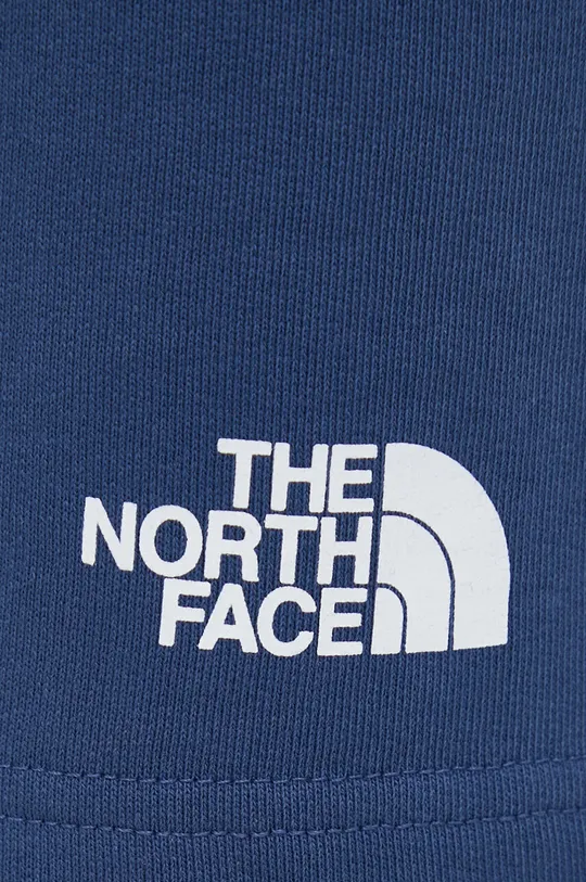 niebieski The North Face szorty bawełniane