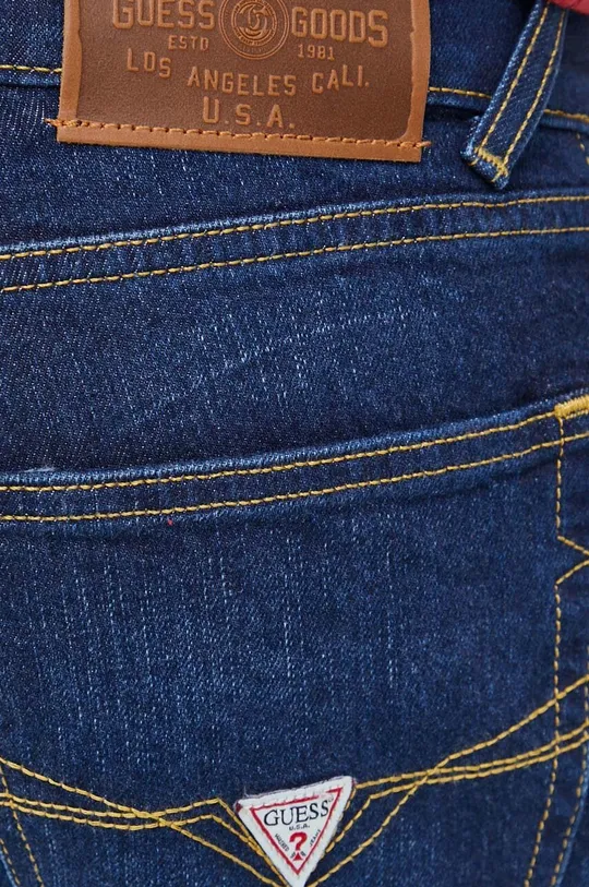 granatowy Guess szorty jeansowe
