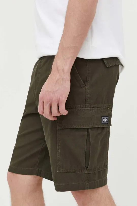 verde Billabong pantaloncini in cotone