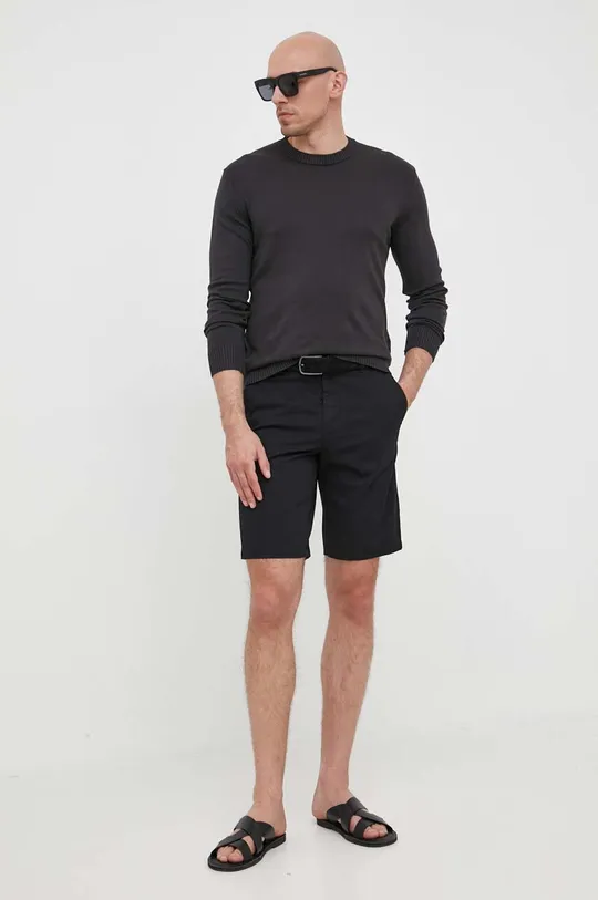 Kratke hlače United Colors of Benetton črna