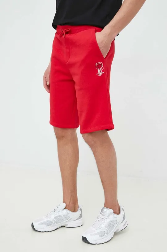 Karl Lagerfeld szorty czerwony