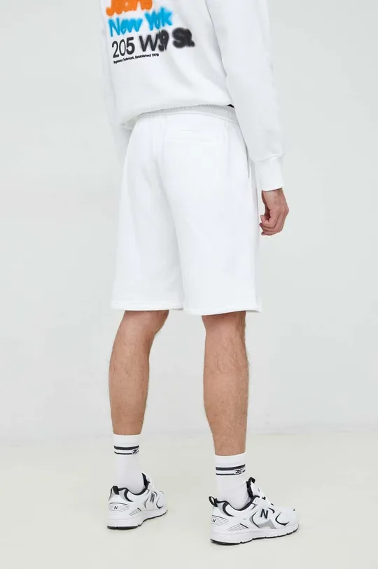 Σορτς Calvin Klein Jeans λευκό