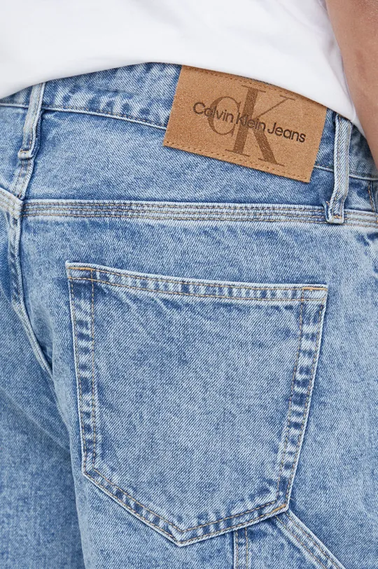 μπλε Τζιν σορτς Calvin Klein Jeans
