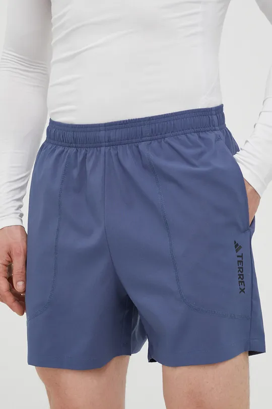 modrá Športové krátke nohavice adidas TERREX Multi Pánsky