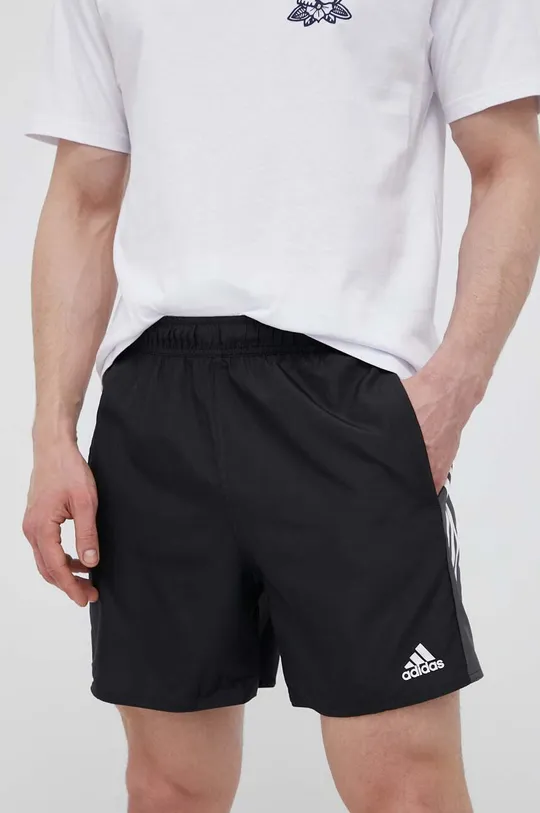 czarny adidas Performance szorty Męski