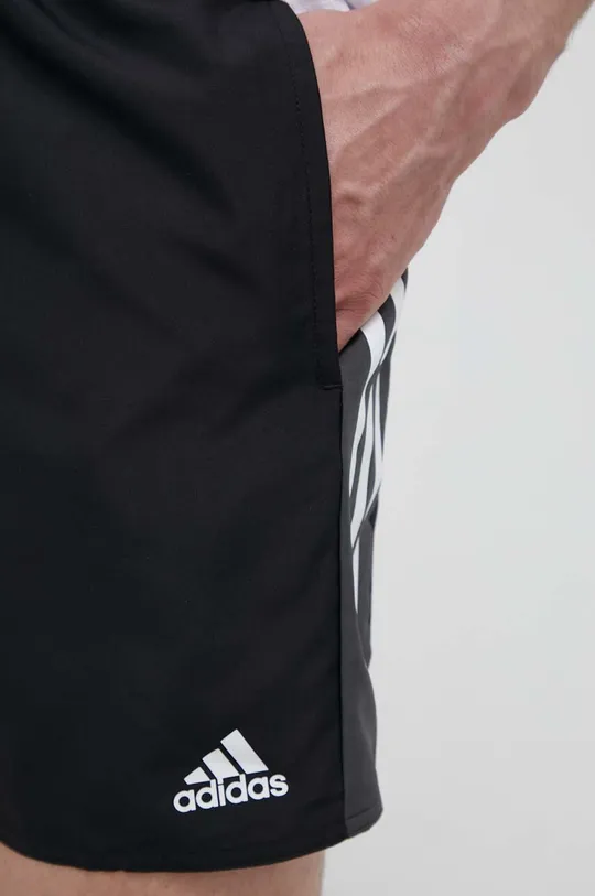 fekete adidas Performance rövidnadrág
