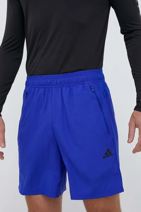блакитний Шорти для тренувань adidas Performance Train Essentials Чоловічий