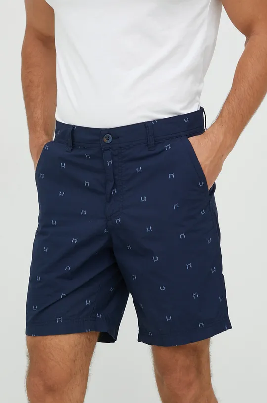 mornarsko modra Bombažne kratke hlače Columbia Moški
