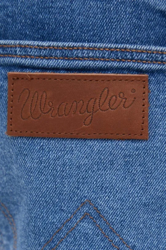 niebieski Wrangler szorty jeansowe Frontier