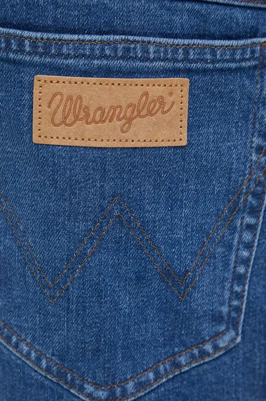 tmavomodrá Rifľové krátke nohavice Wrangler Texas