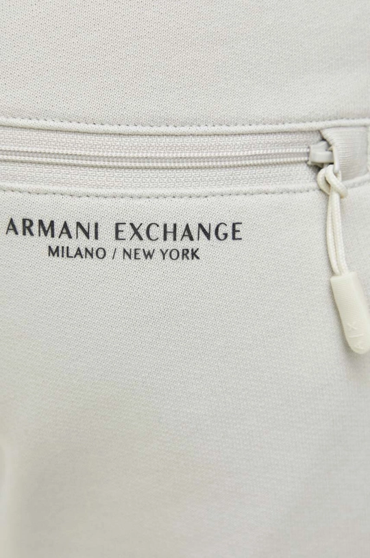 zelena Bombažne kratke hlače Armani Exchange