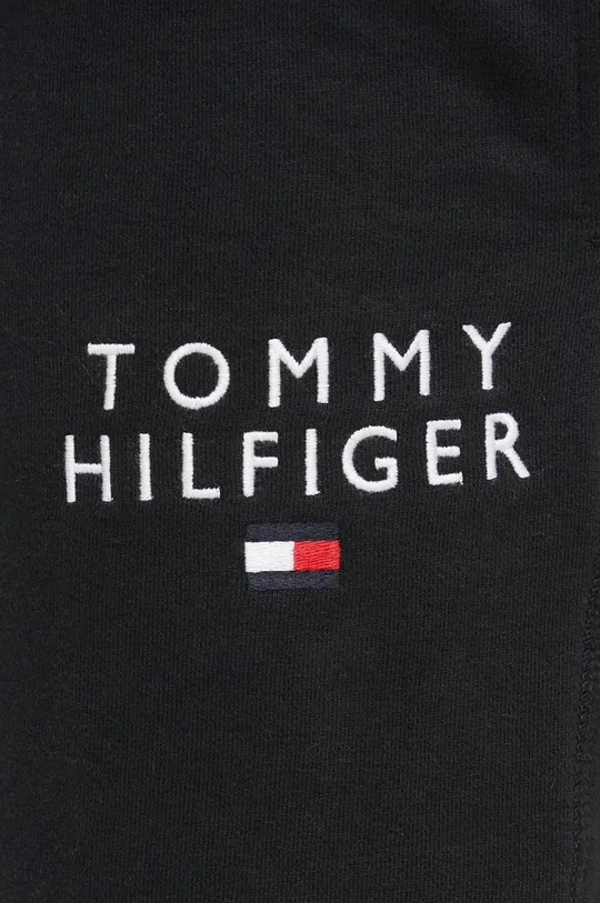 fekete Tommy Hilfiger rövidnadrág otthoni viseletre