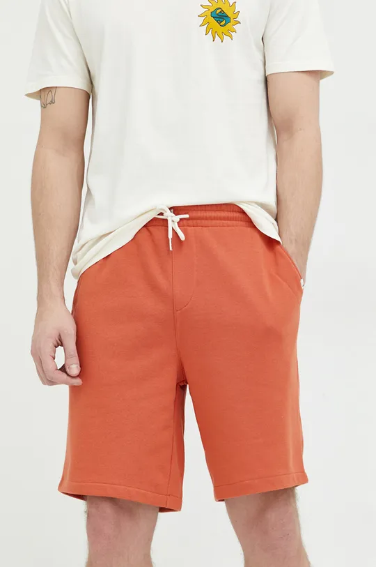 Kratke hlače Quiksilver oranžna