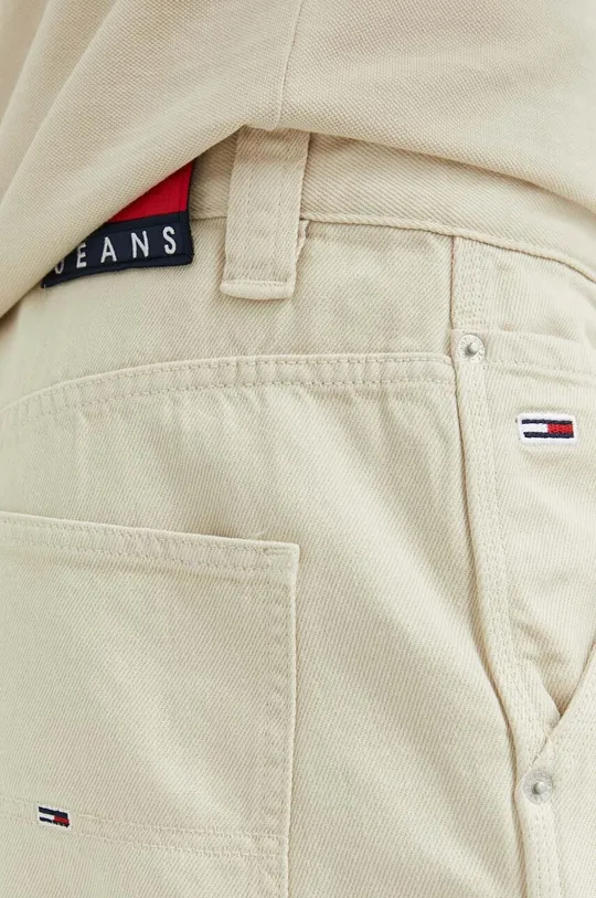 Rifľové krátke nohavice Tommy Jeans Pánsky