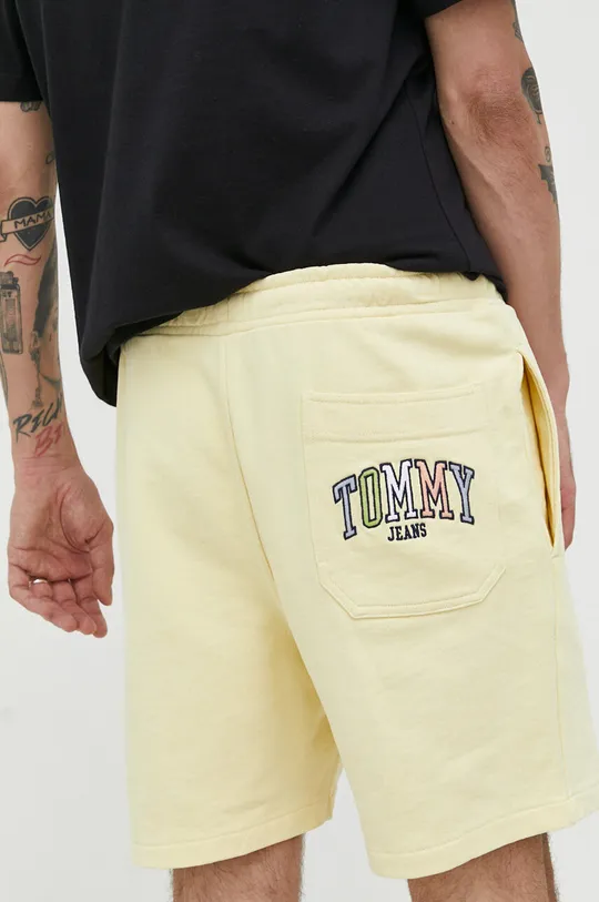 Βαμβακερό σορτσάκι Tommy Jeans  100% Βαμβάκι