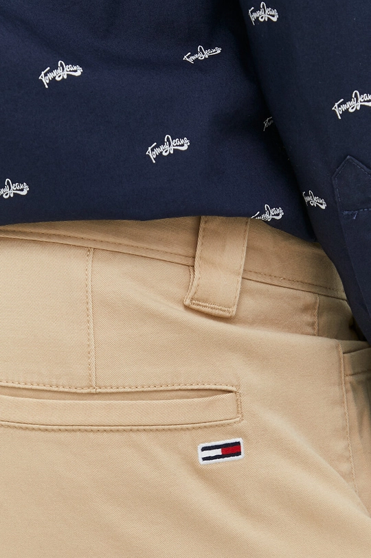 bézs Tommy Jeans rövidnadrág