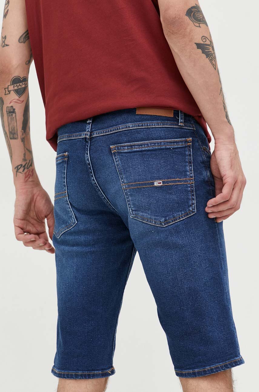 Tommy Jeans szorty jeansowe męskie kolor granatowy | Answear.com