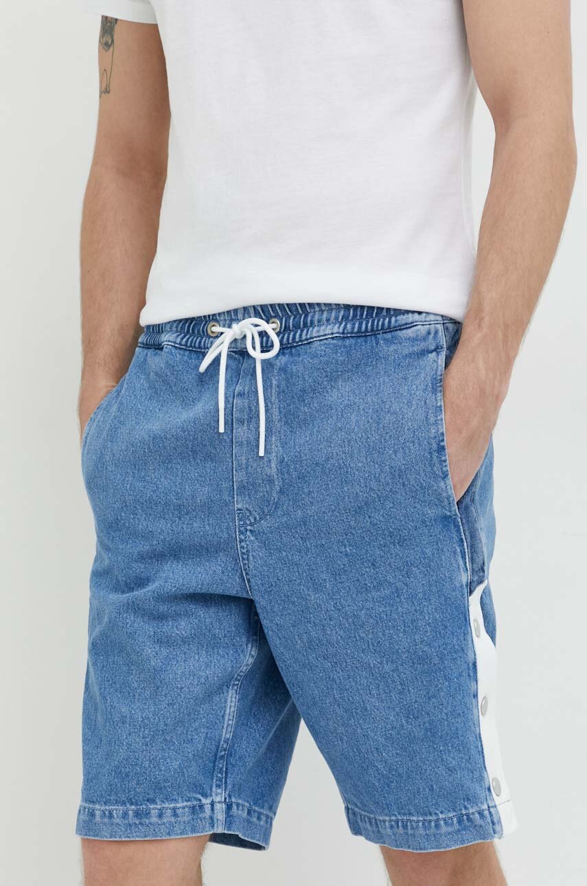 Tommy Jeans szorty jeansowe jasny niebieski