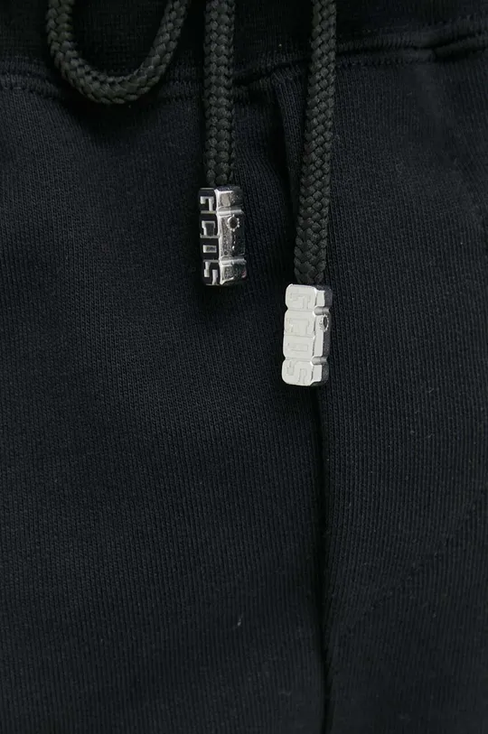 čierna Bavlnené šortky GCDS