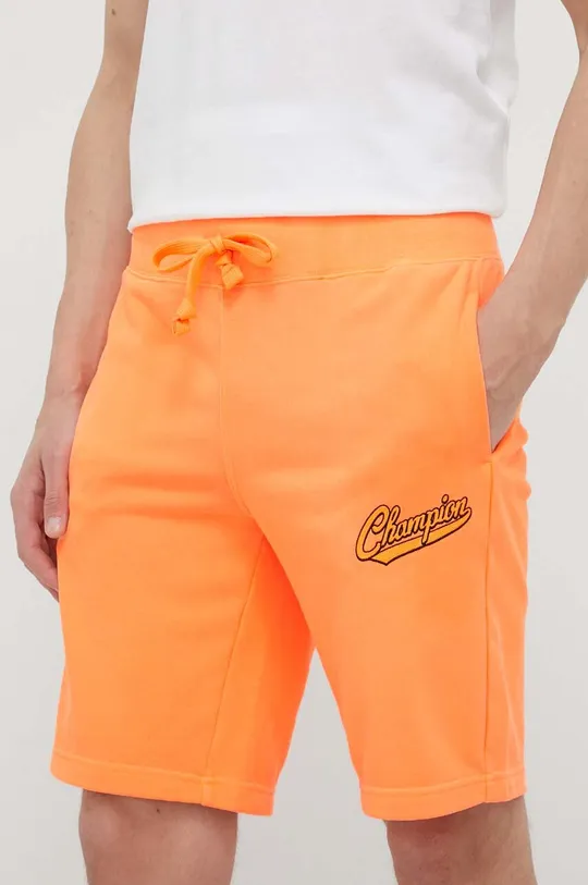 oranžna Kratke hlače Champion Moški