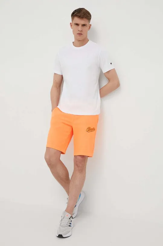 Kratke hlače Champion oranžna