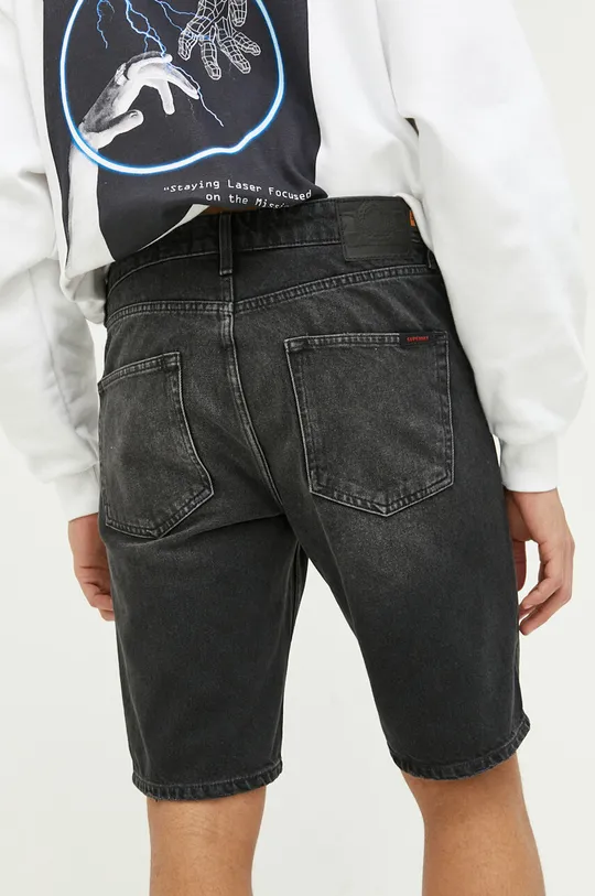 Jeans kratke hlače Superdry  100 % Bombaž