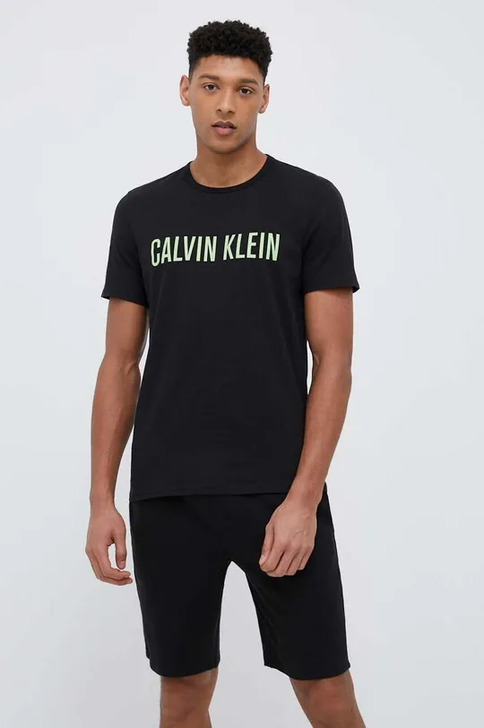 Σορτς πιτζάμας Calvin Klein Underwear μαύρο