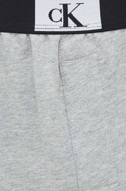 γκρί Βαμβακερή πιτζάμα σορτς Calvin Klein Underwear