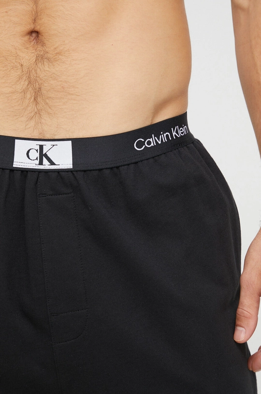 Βαμβακερή πιτζάμα σορτς Calvin Klein Underwear Ανδρικά