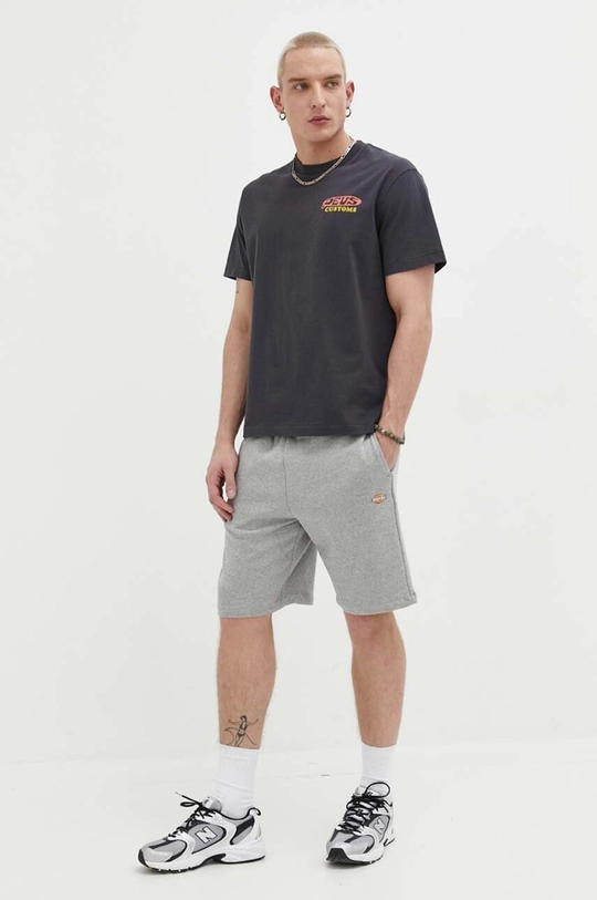 Dickies szorty bawełniane szary